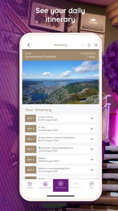 Ambassador Cruise Line Screenshot