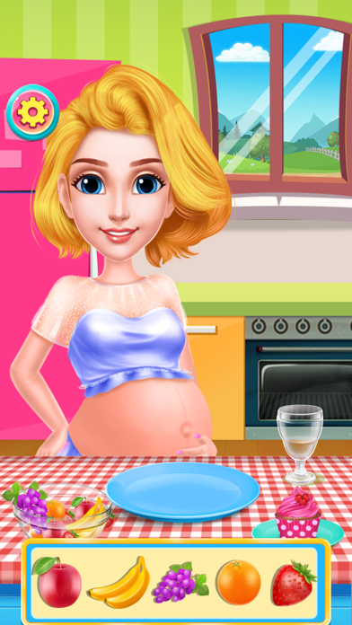 Pregnant Mom Salon Makeover Screenshot