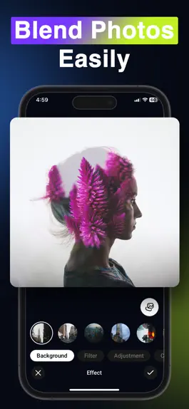 Game screenshot Double Exposure - Photo Blend apk