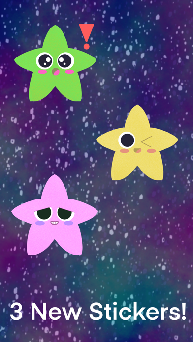 Sassy Stars Sticker Pack Screenshot