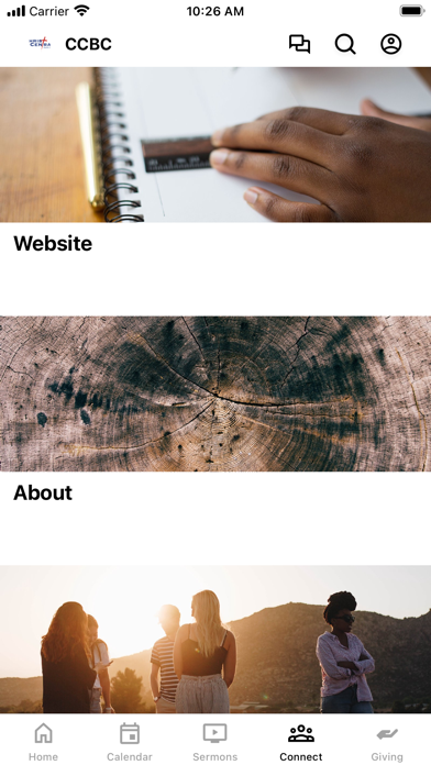 ChristCentral Baptist Church Screenshot