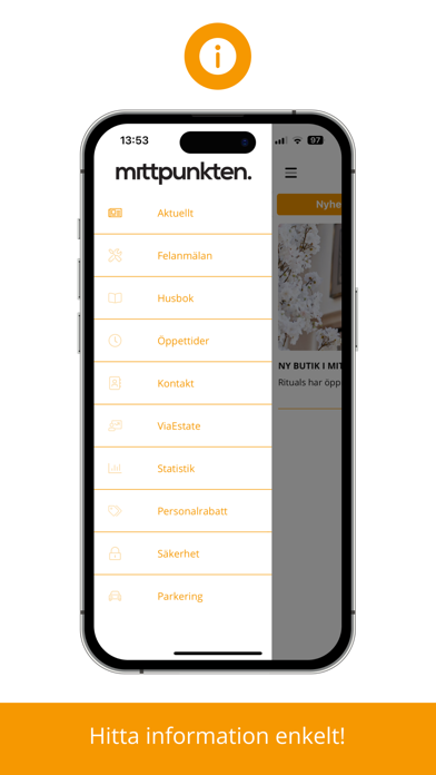 Mittpunkten Screenshot