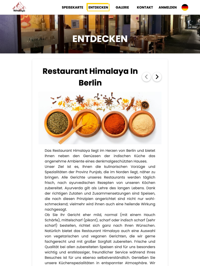 Restaurant Himalaya
