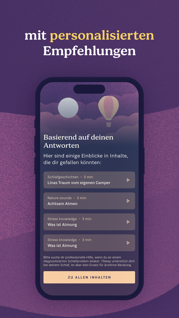 7Sleep - Schlaf and Achtsamkeit