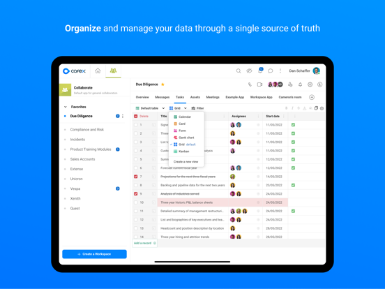 CafeX Mobile iPad screenshot 3 - Business app