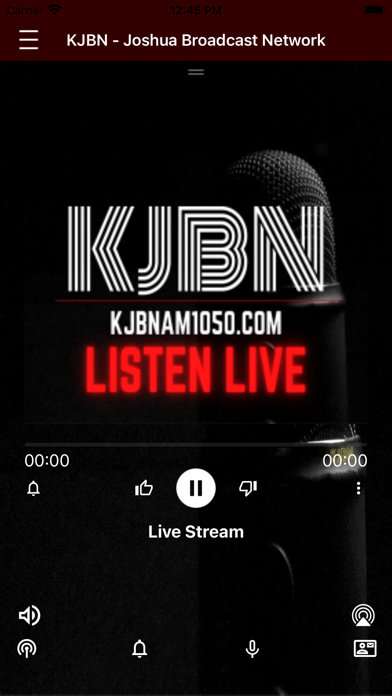 KJBN 1050 AM Screenshot