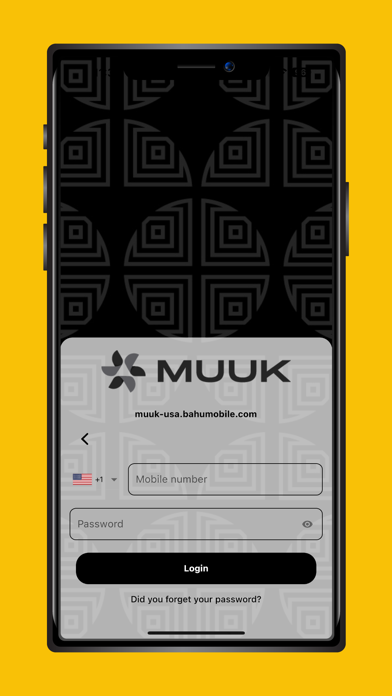 MUUK Card USA Screenshot