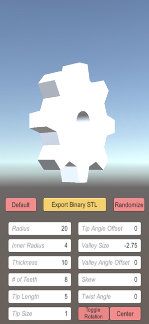 ‎Gear Creator Pro Screenshot