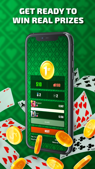 Solitaire Battle Blitz Game Screenshot