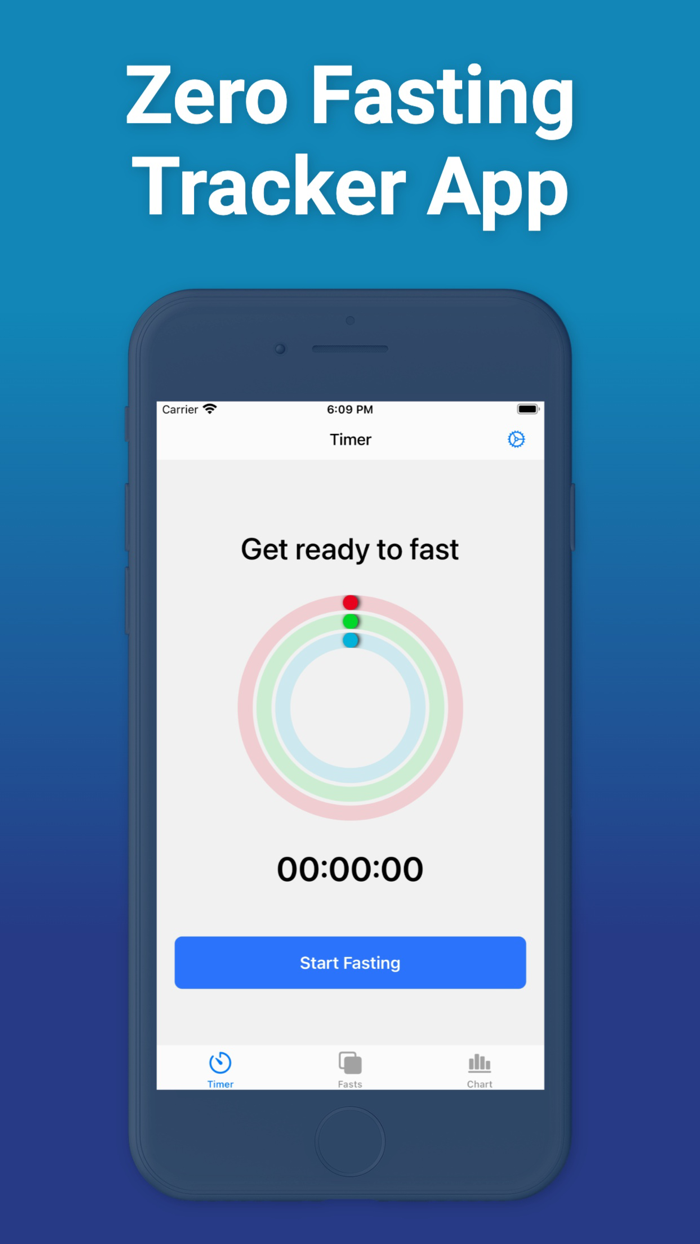 Zero fasting health tracker