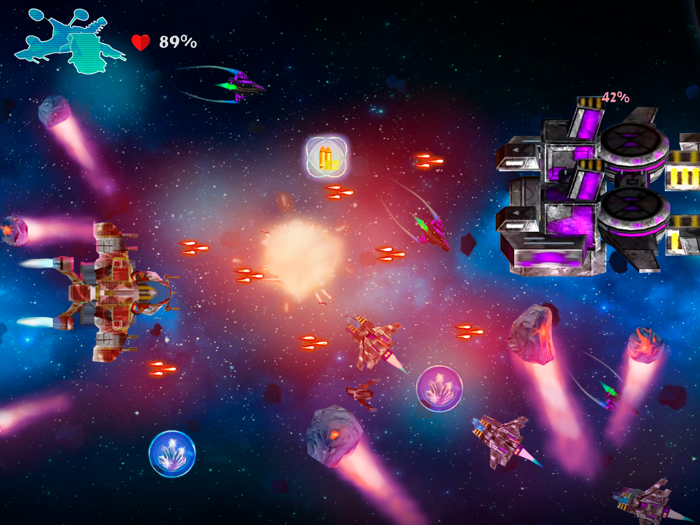 Vlad and Niki Space shooter