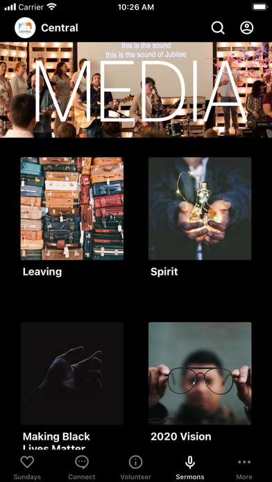 Galveston Central Church Screenshot