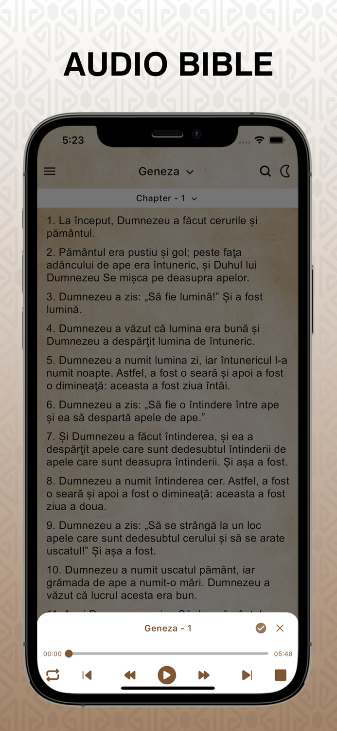 Biblia Ortodoxă Română Audio