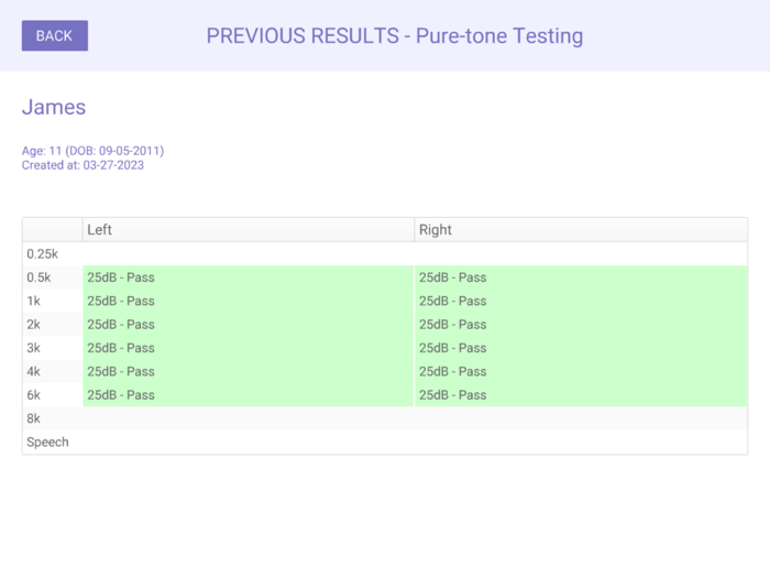 Air-Conduction Audiometer
