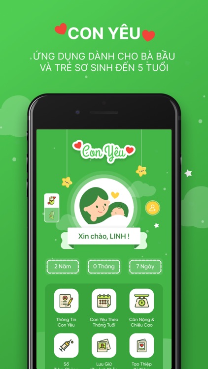 Con Yêu - App Cho Mẹ Và Bé