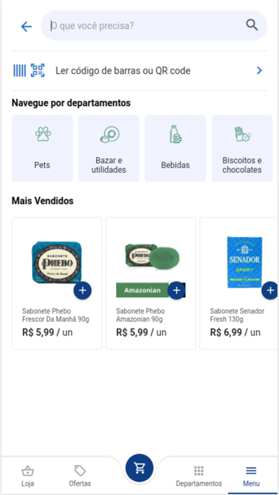 Padrão Supermercado Screenshot