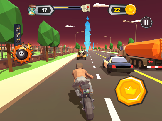 Race Traffic Motorbike Rider iPad screenshot