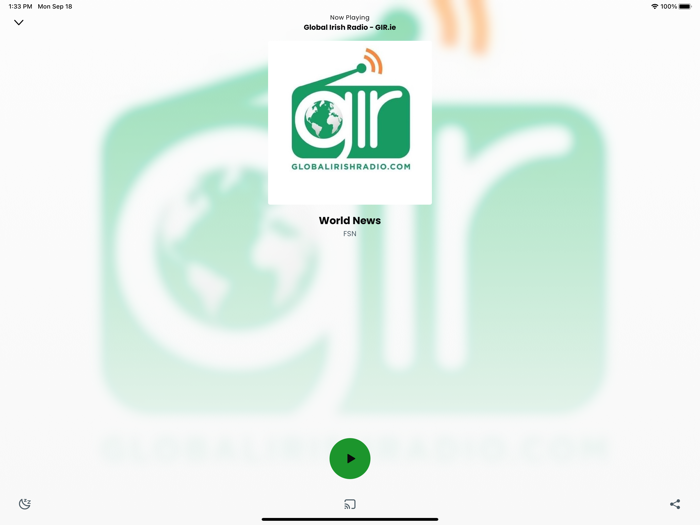 Global Irish Radio - GIR.ie