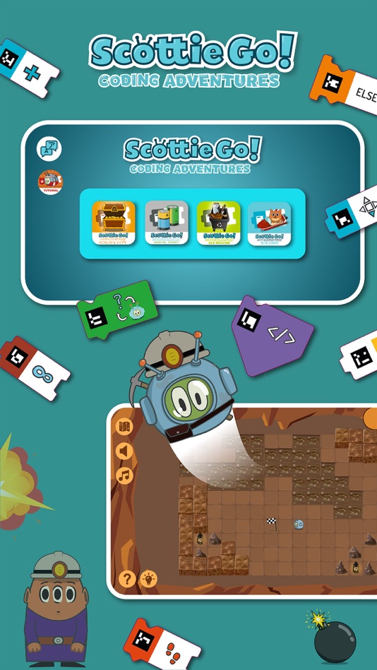 #1. Scottie Go! Coding Adventures (iOS) 由: BeCREO Technologies Sp. z o.o.