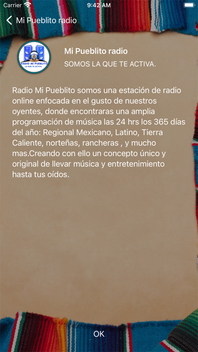 Mi Pueblito Radio Screenshot