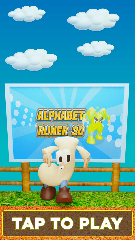 Alphabet Runner 3D ABC Race - 1.2 - (iOS)