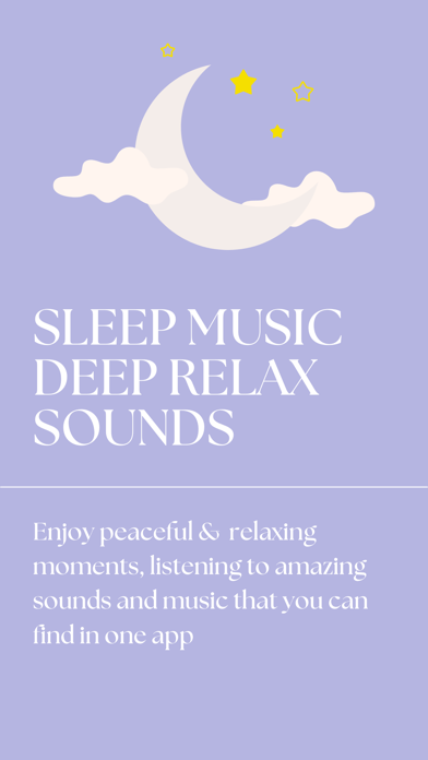 Sleep Music Deep Relax Sounds Screenshot