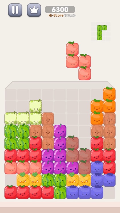 Drop Fruit - Block Puzzle Mix screenshot-4