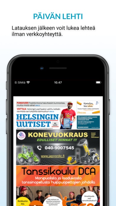 Helsingin Uutiset Screenshot