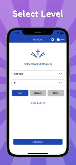 Game screenshot KJV Bible Quiz - King James hack