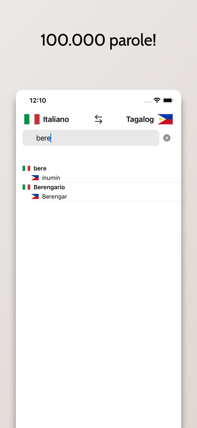 Dizionario Tagalog-Italiano