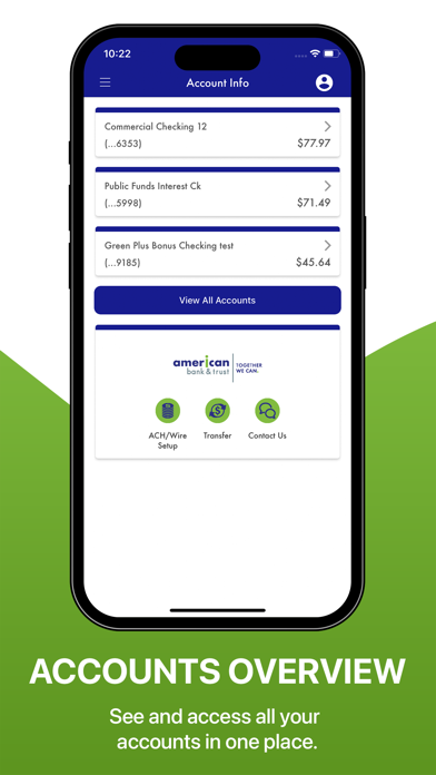 American Bank & Trust Business Screenshot