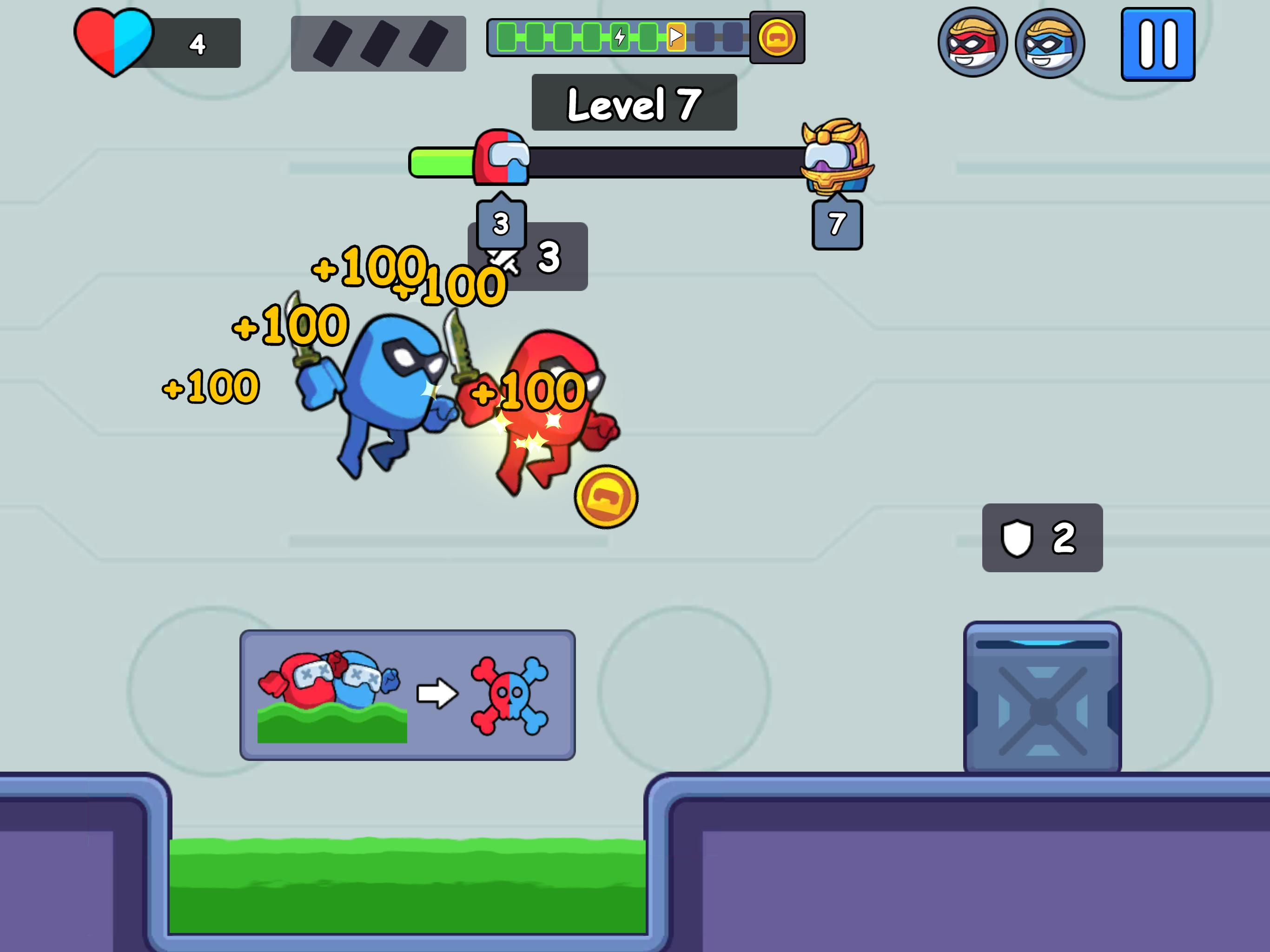 Killer Red And Blue