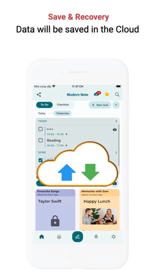 #8. Note, Voice Notes, Todo Widget (iOS) 由: AmazinPro