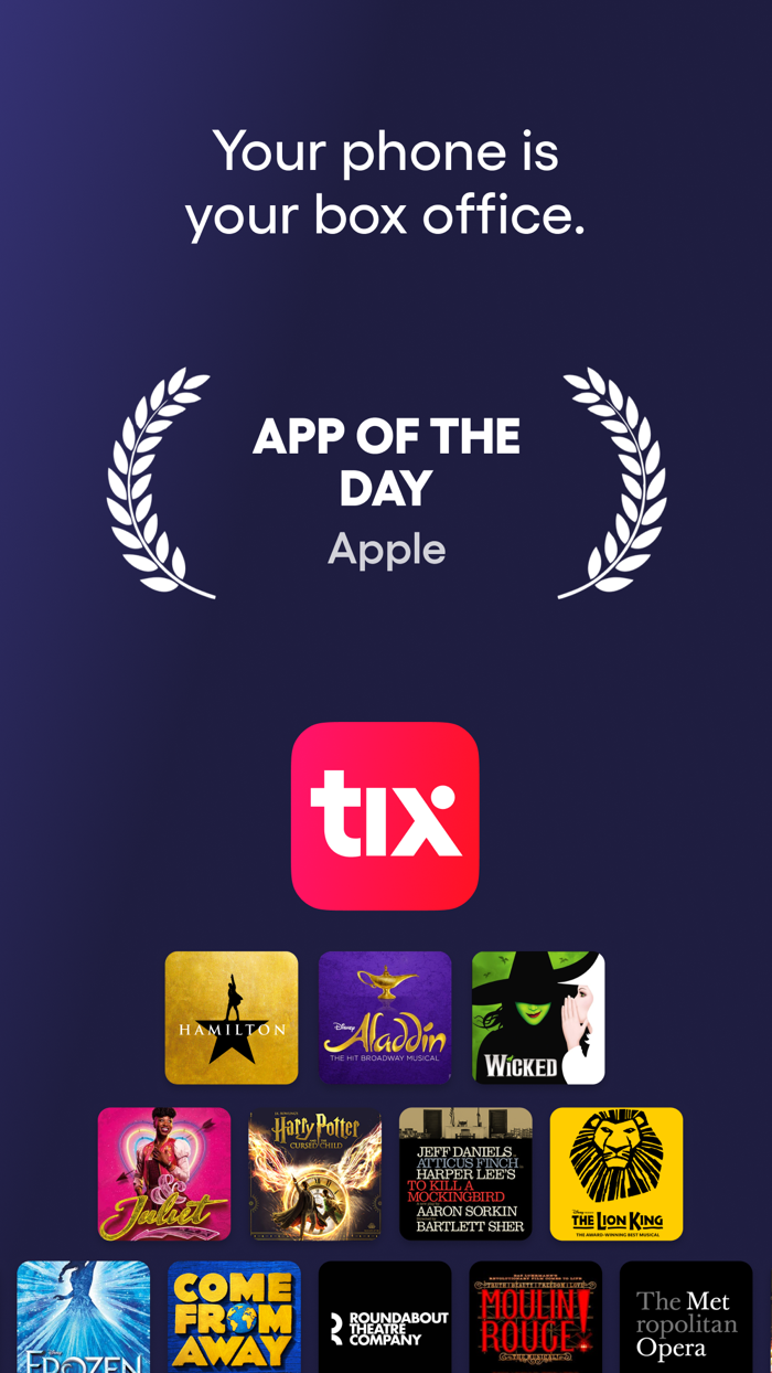 TodayTix – Broadway Tickets