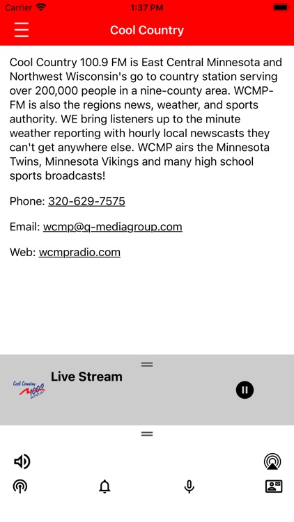 Cool Country WCMP-FM