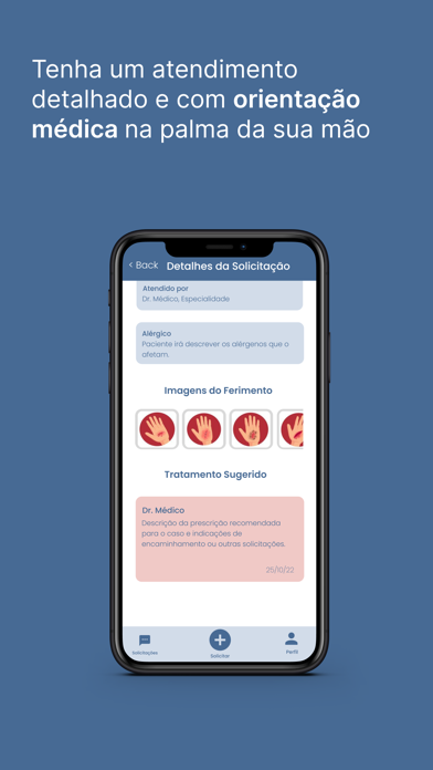 SOS Feridas Médicas Screenshot