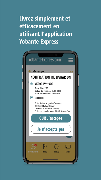 Screenshot #3 pour YOBANTE EXPRESS - Livraison