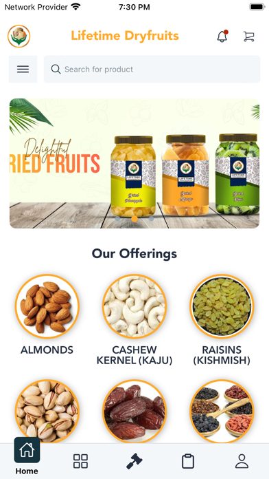 Lifetime Dry Fruits Screenshot