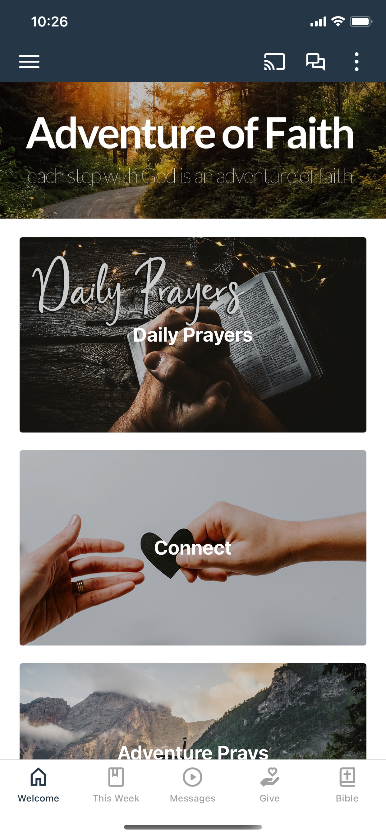 Adventure of Faith