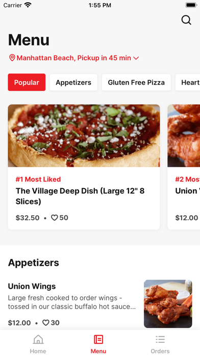 Union Pizza - CA Screenshot