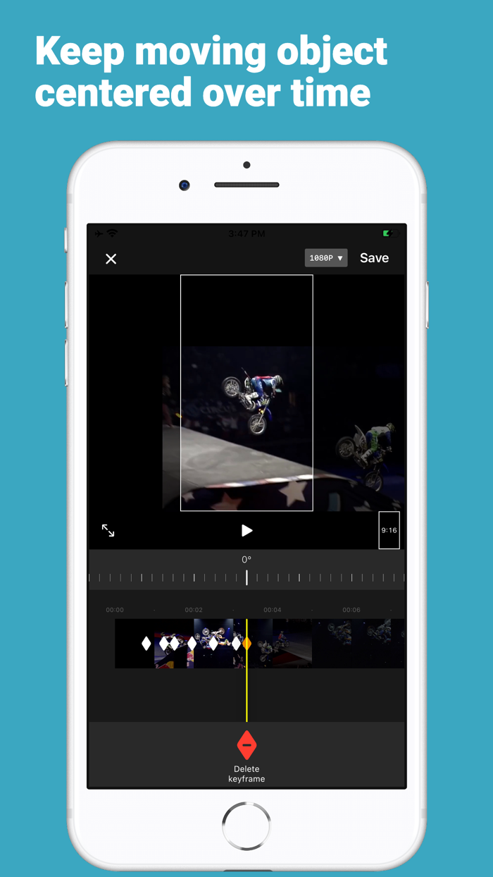 Dynamic Crop  Video Editor
