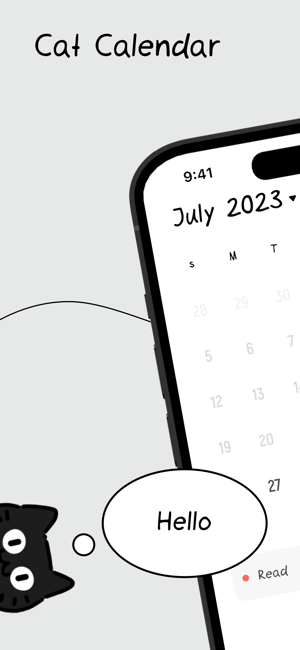 ‎Cat Calendar - With Widgets Screenshot