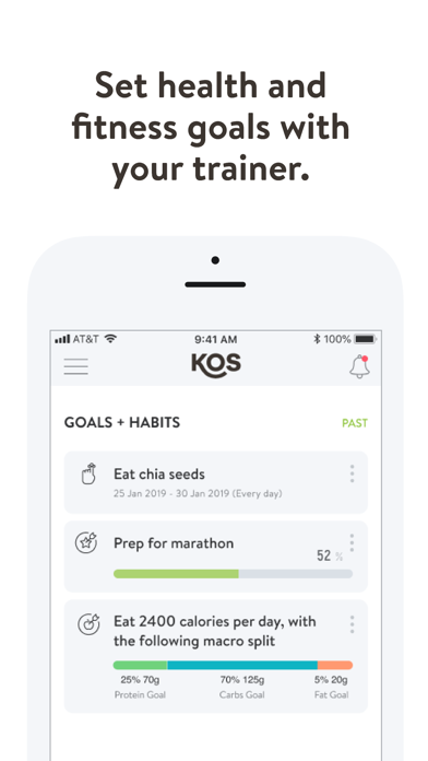 KOS Wellness Screenshot