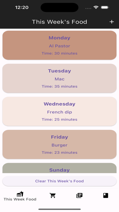 DormChef Planner Screenshot