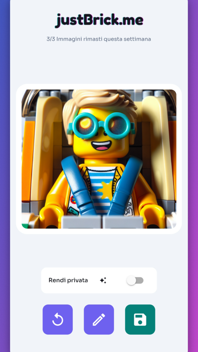 Just Brick Me: AI Avatar Maker Screenshot