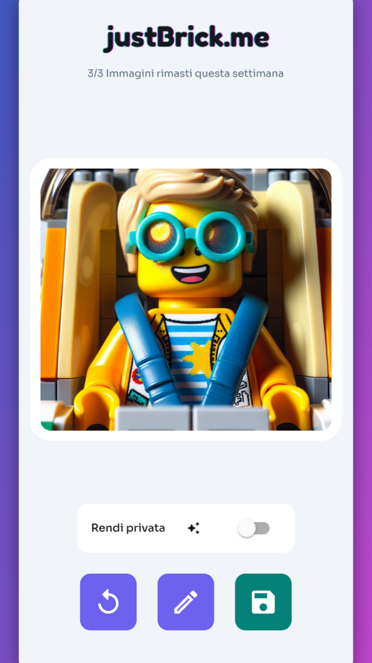 #6. Just Brick Me: AI Avatar Maker (iOS) 由: Matteo Moretti