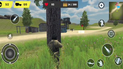 Soldier and Tank Game Screenshot
