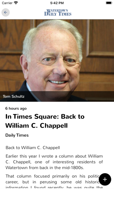Watertown Daily Times - WI Screenshot