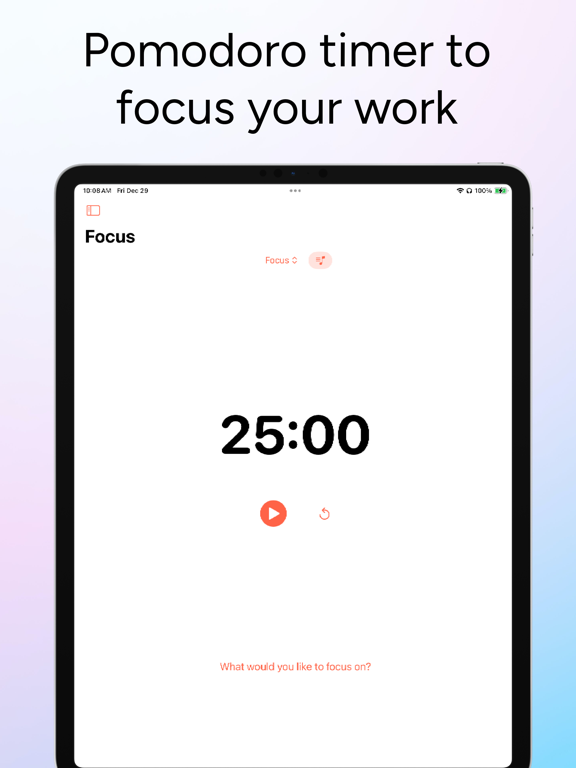 Screenshot #4 pour Pomodoro Vibes