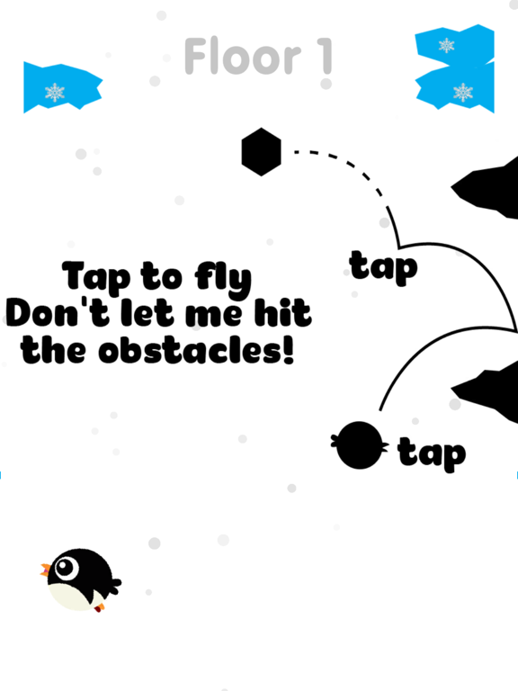 Screenshot #5 pour Jumping Penguin and icebergs